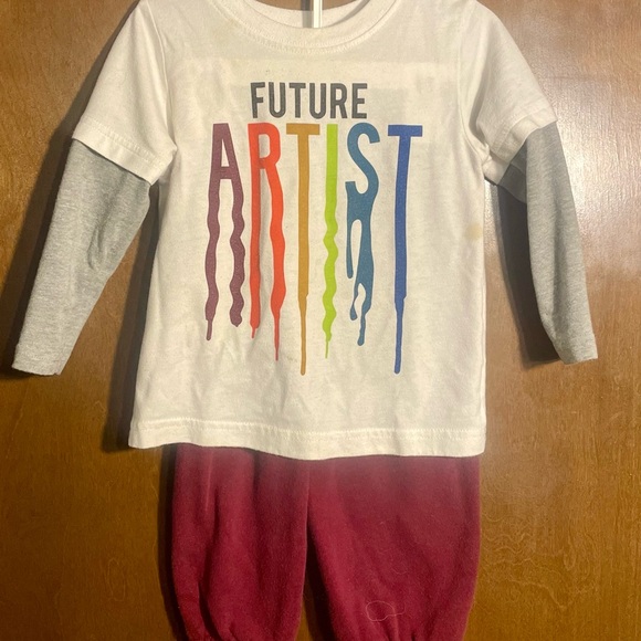 Garanimals Other - Garanimals Burgundy Toddler Outfit